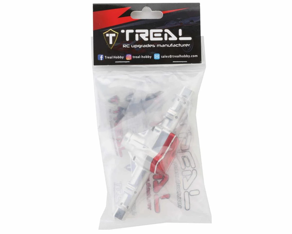 Treal Hobby V2 CNC-Machined Aluminum Rear Axle Housing for Traxxas TRX-4