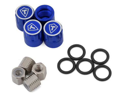 Treal Hobby 1.9" Scale 4mm Wheel Center Caps (4)