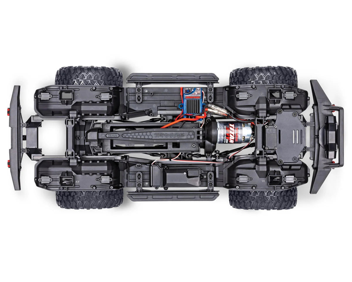 Traxxas TRX-4 Sport, clipless body, no battery or charger - Tan