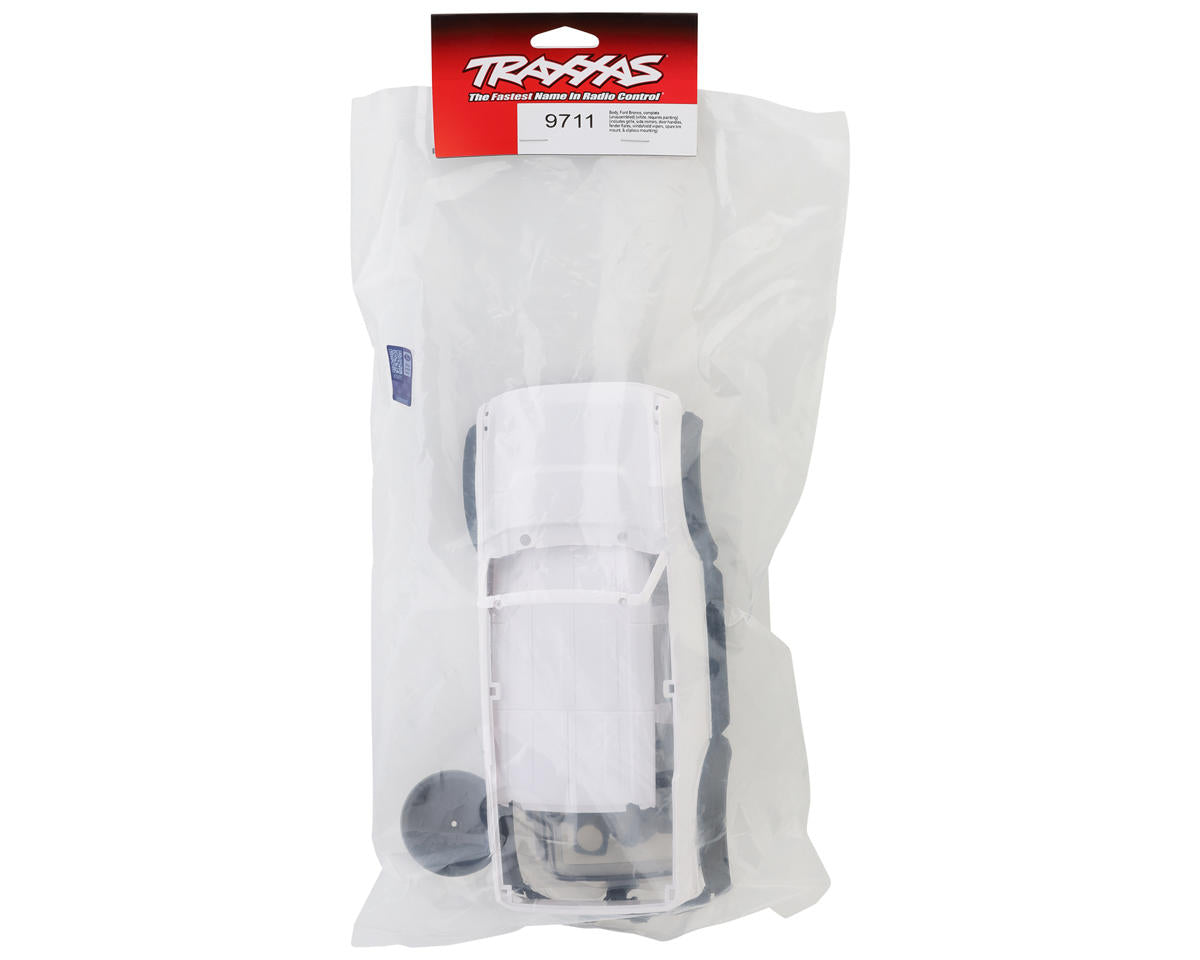 Traxxas Body, Ford Bronco (2021), Complete (White Unpainted)