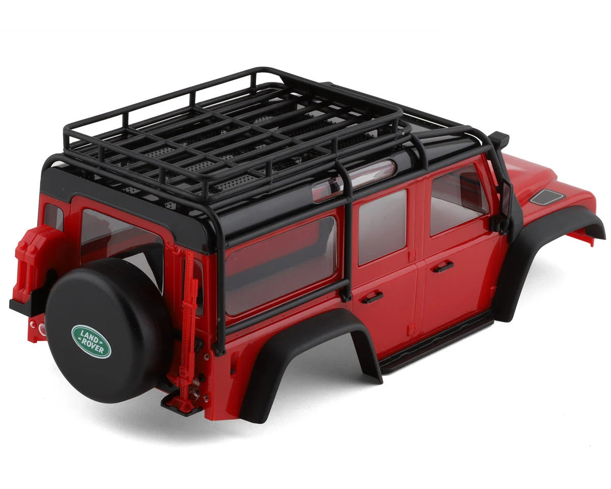 Traxxas Body, Land Rover Defender, Complete, Red