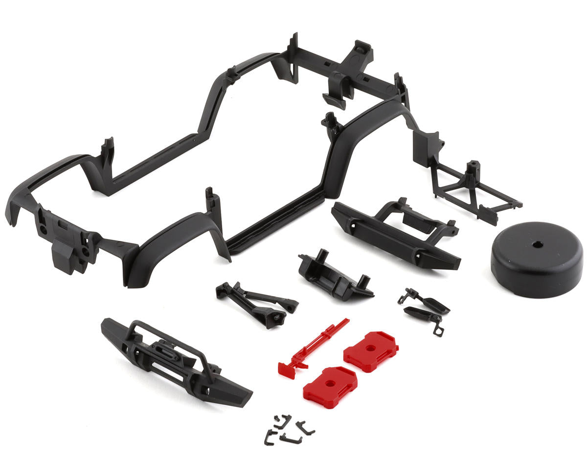Traxxas Body, Land Rover Defender, Complete (White Unpainted)
