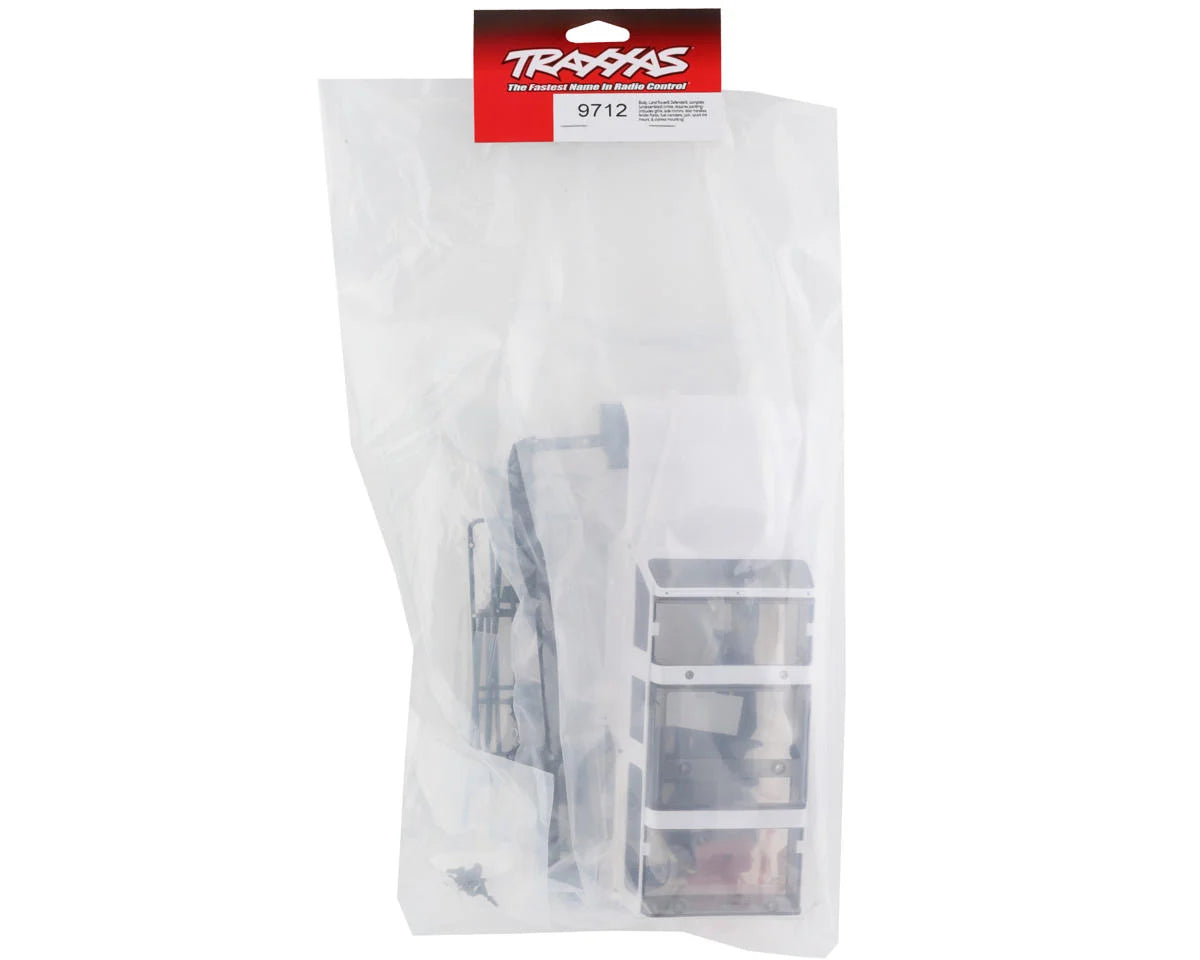 Traxxas Body, Land Rover Defender, Complete (White Unpainted)