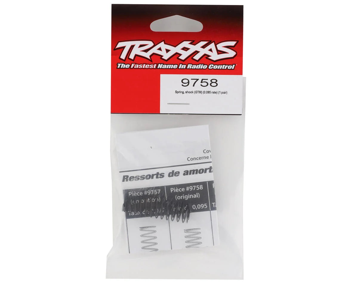 Traxxas Spring, Shock (0.095 Rate) (1 Pair)
