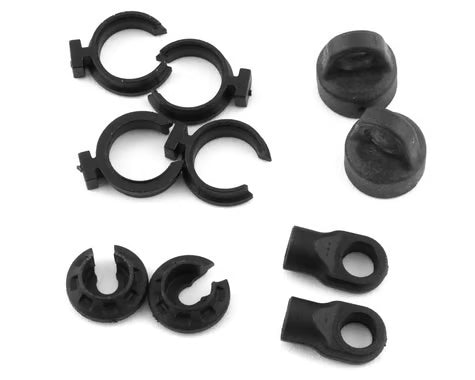 Traxxas Shock Cap (2)/ Spring Perch (2)/ Rod End (2)