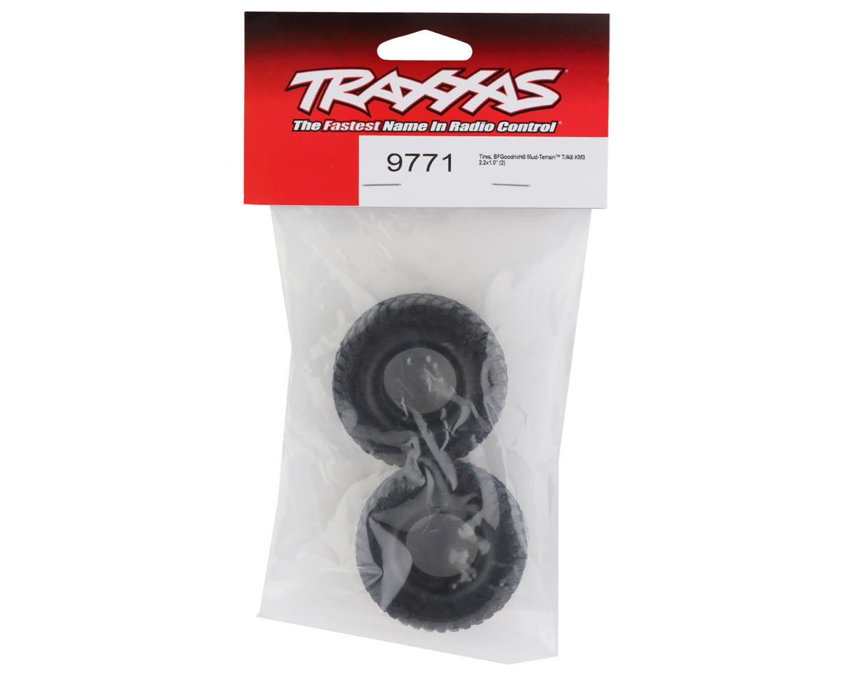 Traxxas Tires, BFGoodrich Mud-Terrain T/A KM3 2.2X1.0" (2)