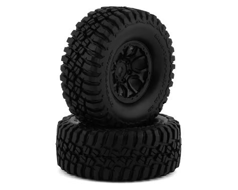 Traxxas Tires & Wheels, Premounted (Black 1.0", BFGoodrich)
