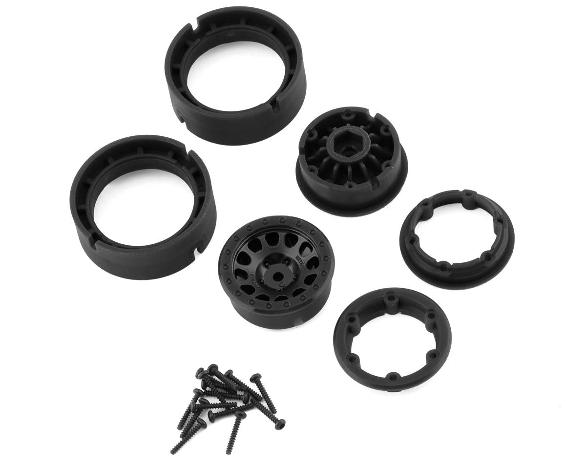 Traxxas Wheels, Method 105 1.0", (Black, Beadlock) (2)