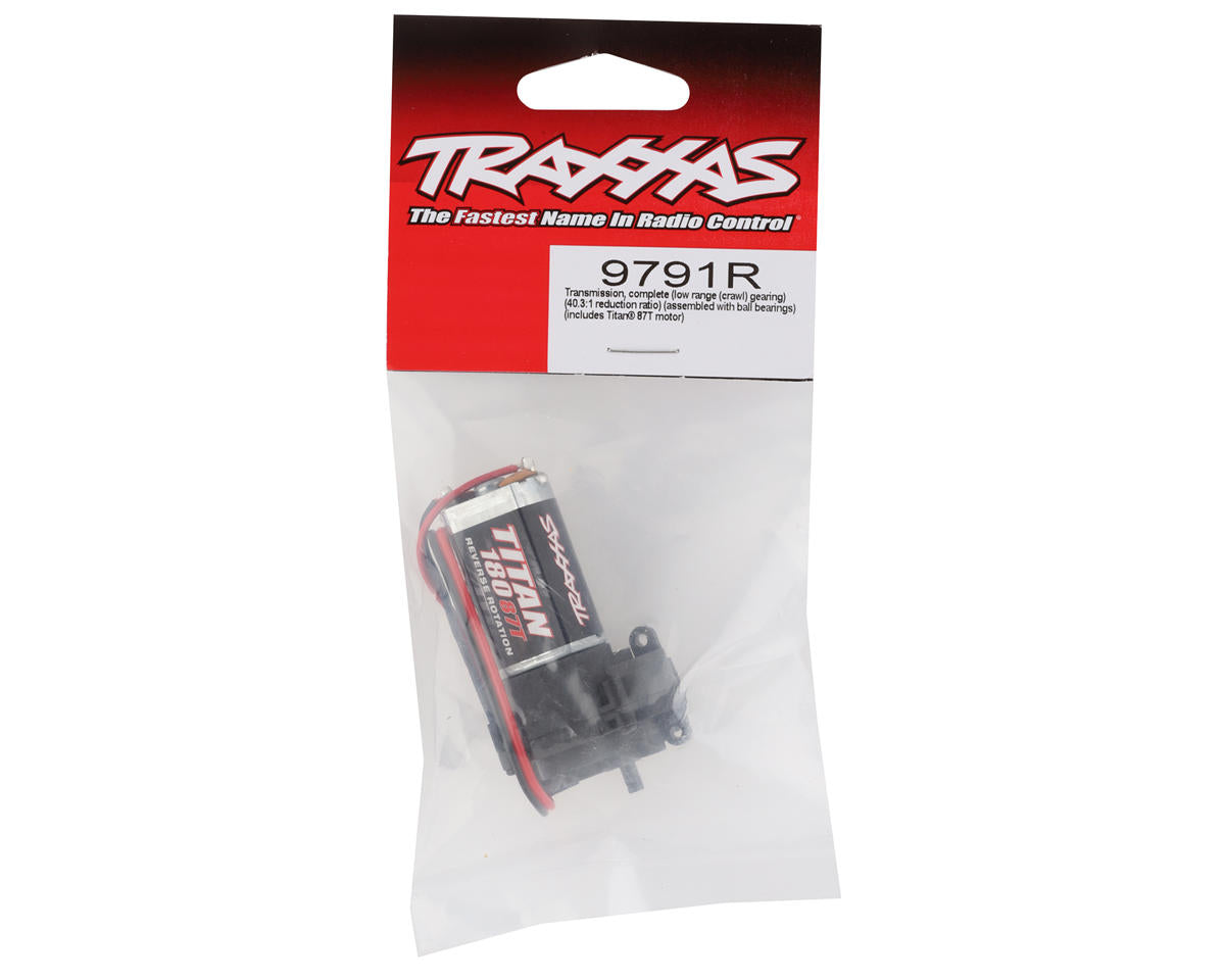 Traxxas Transmission, Complete (Low Range (Crawl) Gearing)