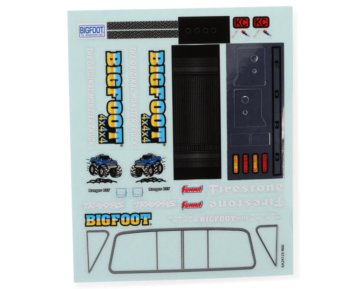 Traxxas Body conversion kit, 1/18 scale TRX-4MT Bigfoot No. 1