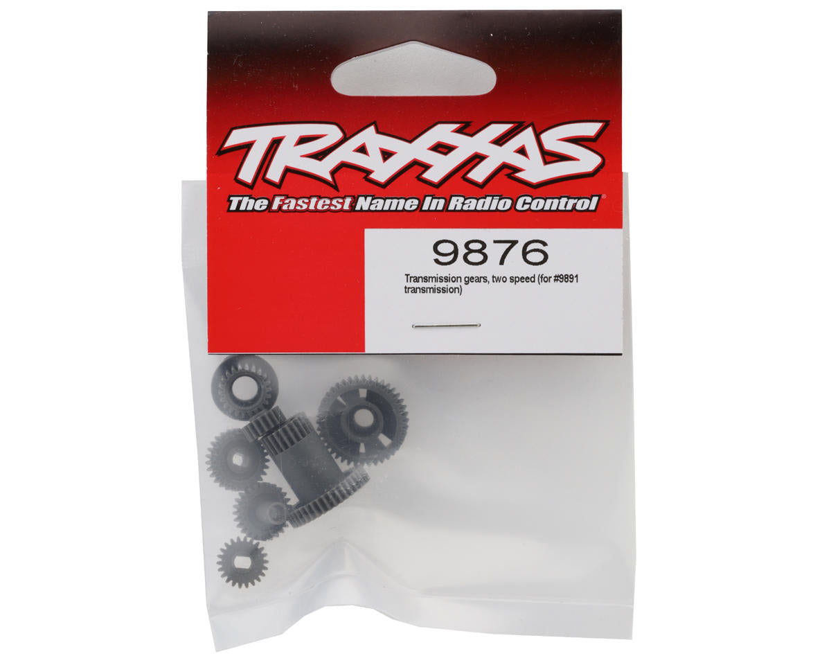 Traxxas Transmission gears, two speed (for #9891 transmission)