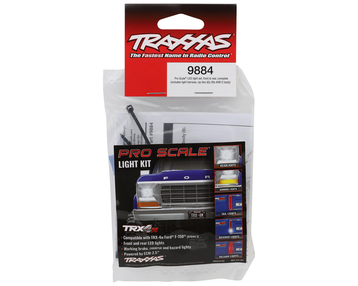 Traxxas Pro Scale LED Light Set, Front & Rear, Complete