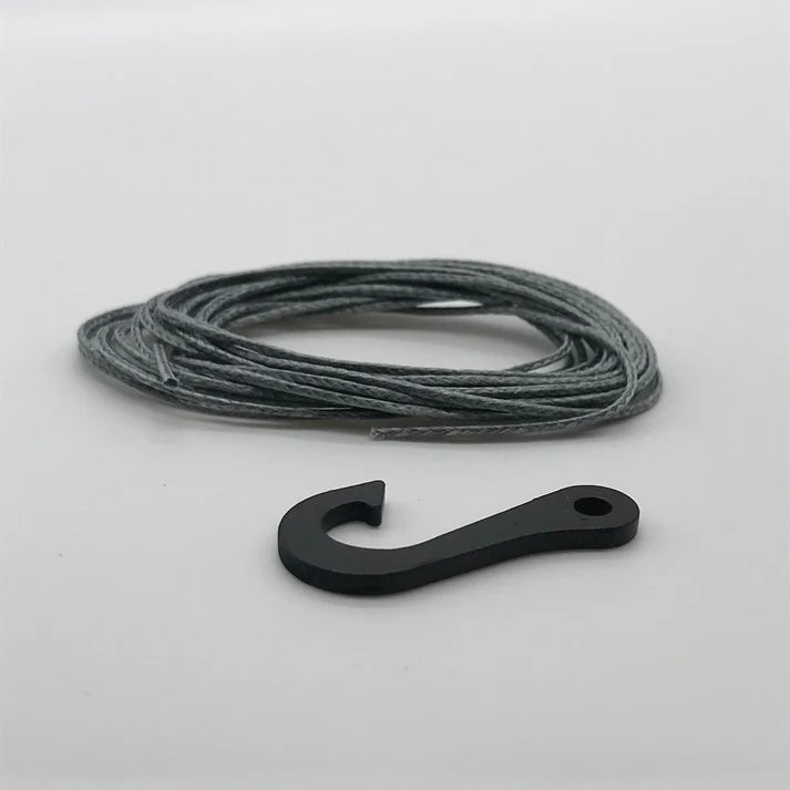 Reefs RC Synthetic Winch Line w/Steel Hook