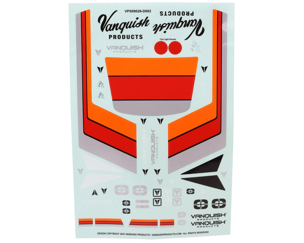 Vanquish Products VS4-10 Origin Classic Complete Pre-Trimmed Body Set (Clear)