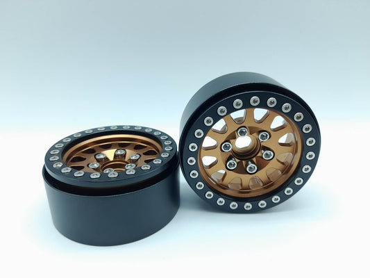 »Exclusif WAG » Roues 1.9/Mag Beadlock lot de 2 (WCW-11)